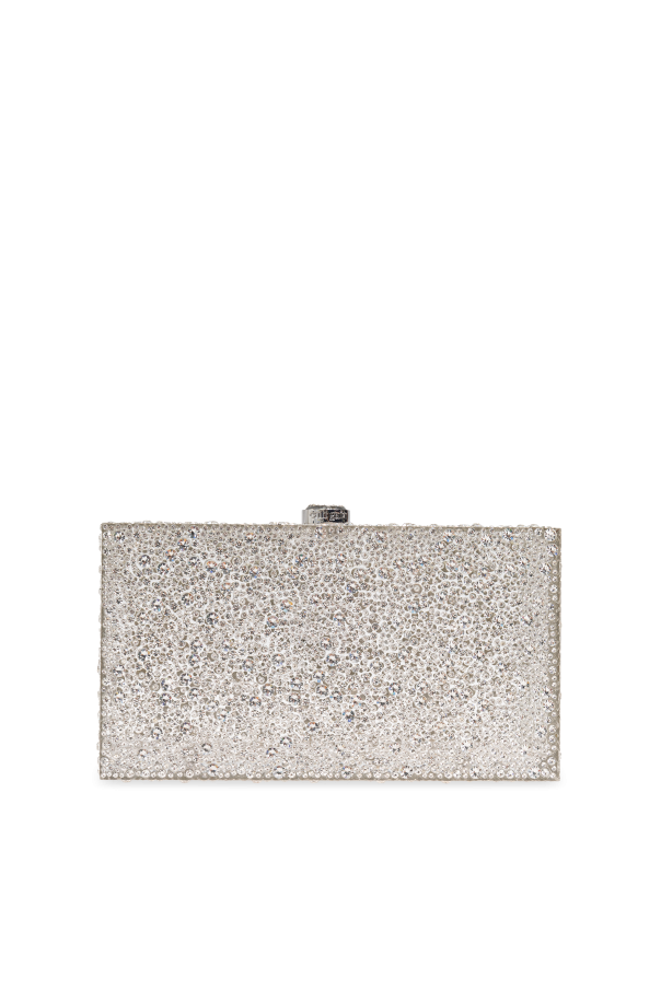 Cult Gaia Clutch Ela with shimmering crystals