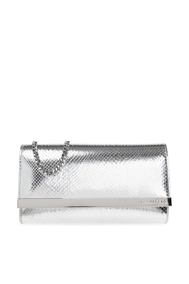 Leather clutch od Dsquared2