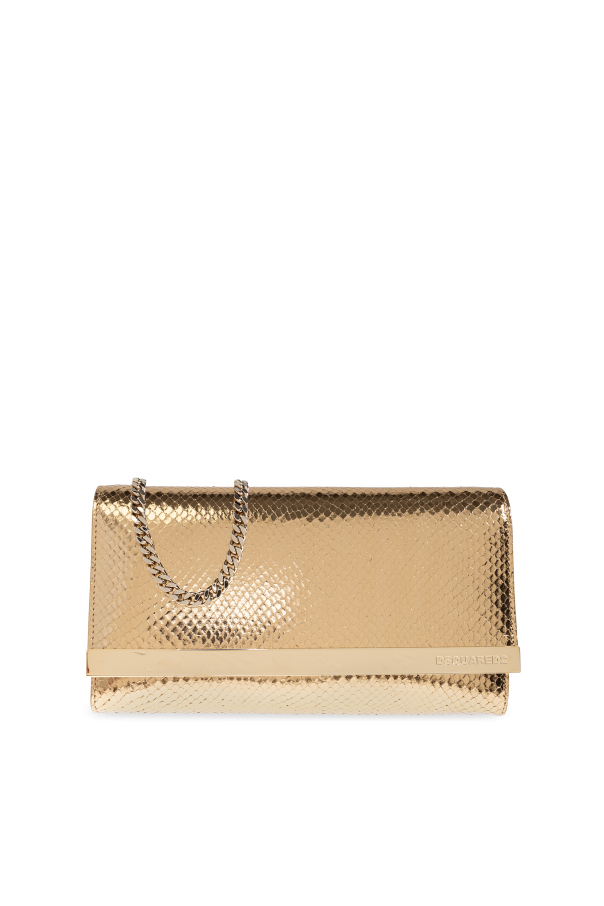 Leather clutch od Dsquared2