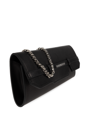 Dsquared2 Leather clutch "Twin"