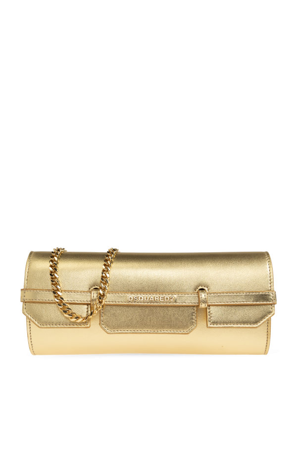 Leather clutch 'Twin' od Dsquared2