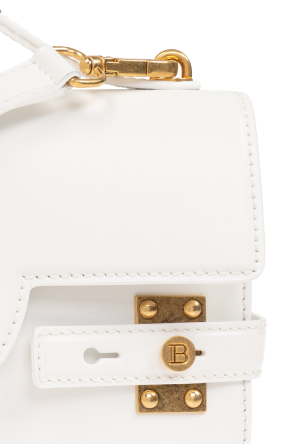 balmain leather-effect ‘B-Buzz 24’ shoulder bag