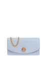 Balmain Leather Clutch 'Embleme'