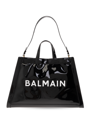 Balmain B-Army logo bucket bag