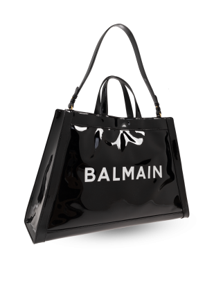 Balmain Lakierowana torba ‘Olivier's’ typu ‘shopper’