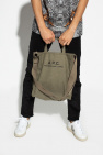 A.P.C. GREEN Shopper bag