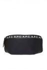 A.P.C. Patterned belt bag with logo