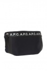 A.P.C. Patterned belt bag with logo