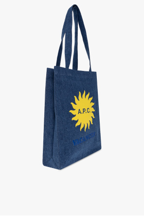 A.P.C. ‘Lou’ denim shopper Paris bag