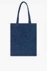 A.P.C. NAVY BLUE ‘Lou’ denim shopper bag