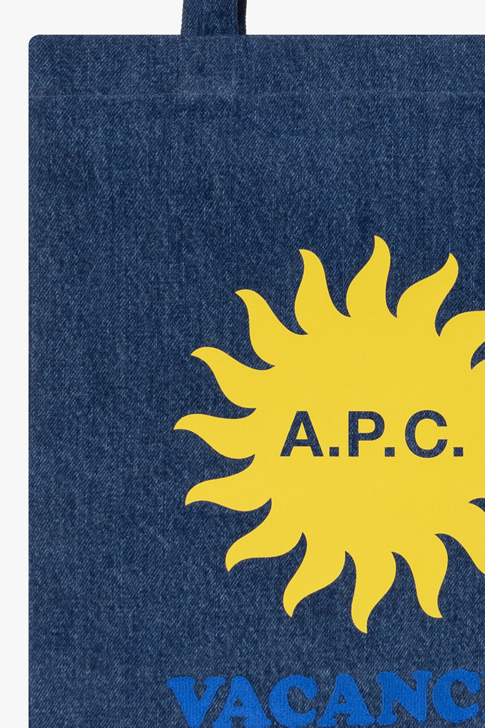 A.P.C. ‘Lou’ denim shopper bag