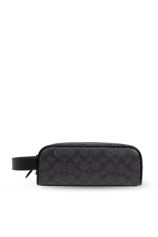 Coach Cosmetic Bag with Logo