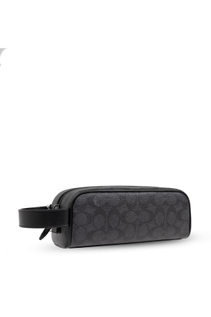 Coach Cosmetic Bag with Logo