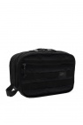 Nike BLACK Logo-printed wash bag