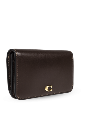 Coach Leather wallet with logo