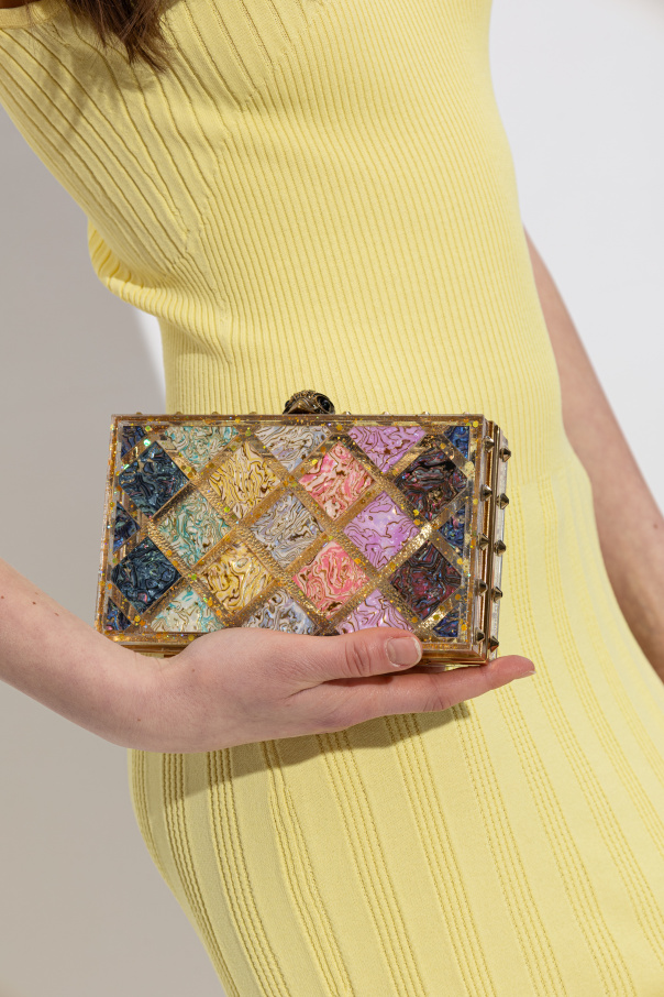 Kurt Geiger Clutch "Crysta Quilt Box"
