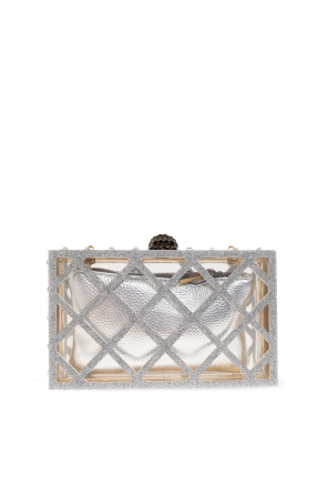 Kurt Geiger Crysta Quilt Box clutch