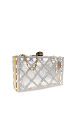 Kurt Geiger Crysta Quilt Box clutch