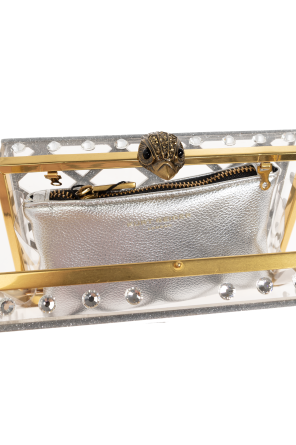 Kurt Geiger Crysta Quilt Box clutch