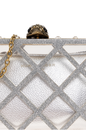 Kurt Geiger Crysta Quilt Box clutch