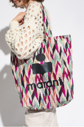 ‘woom’ patterned shopper bag od Isabel Marant