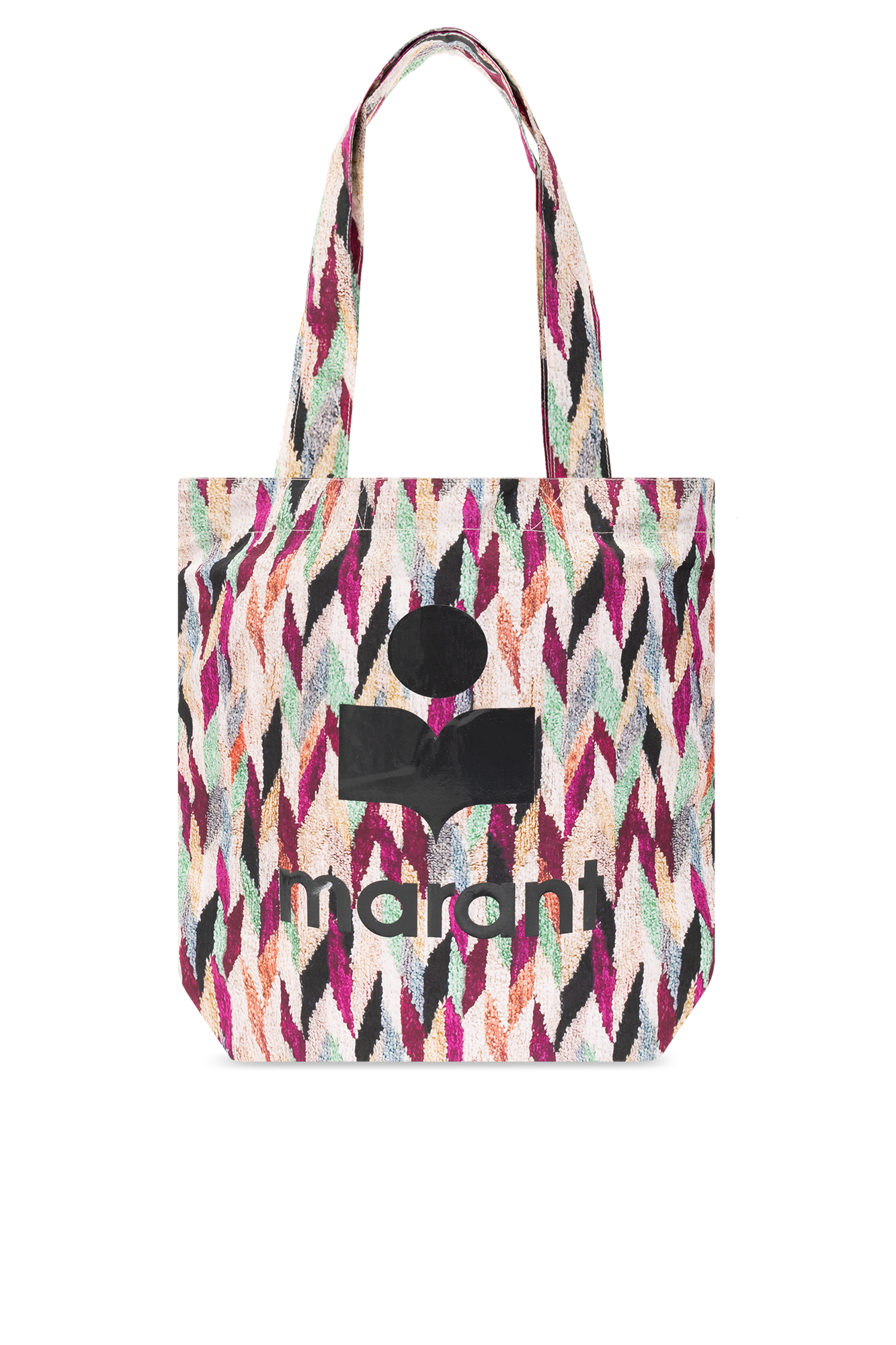 Multicolour ‘Woom’ patterned shopper bag Isabel Marant - Vitkac GB