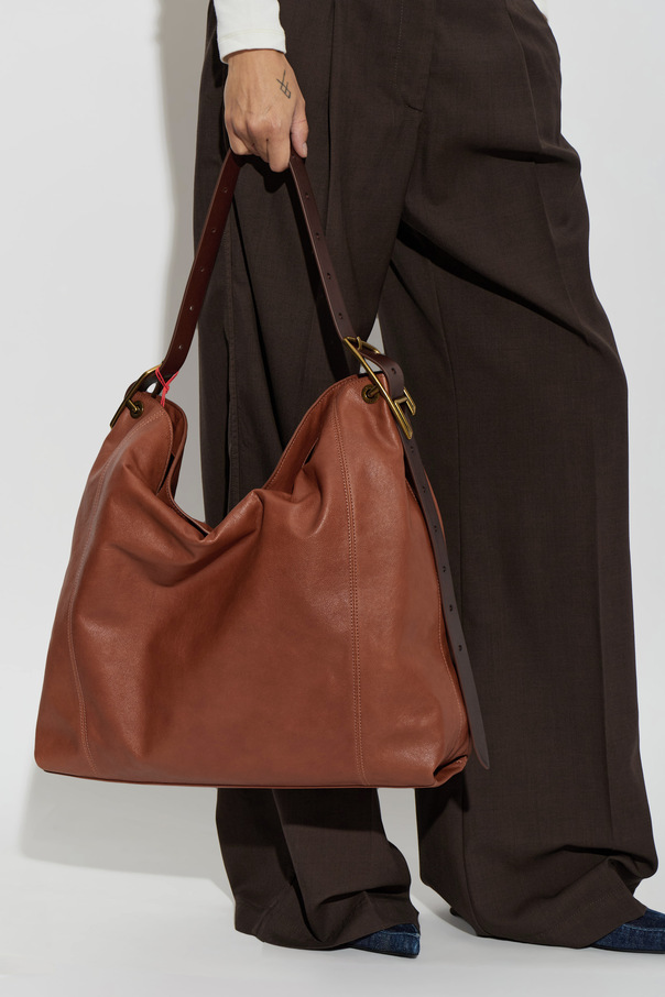 Diesel Leather bag ‘D-LINE HOBO L’
