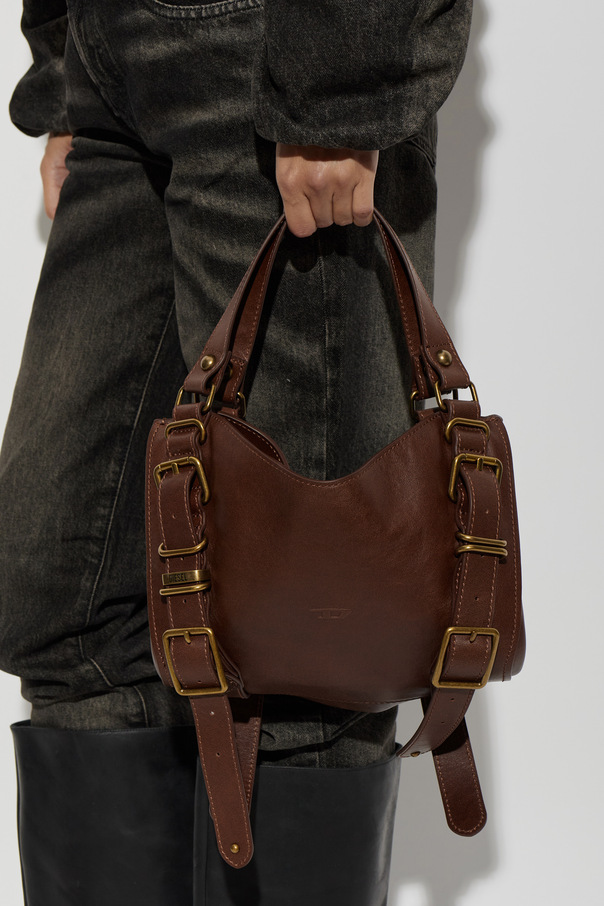 Diesel Leather bag ‘D-ONE TOPHANDLE S’