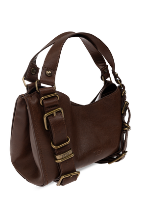 Diesel Leather bag ‘D-ONE TOPHANDLE S’