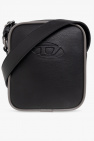 Borsa Mano Mm6 Black grainy leather small Japanese bag