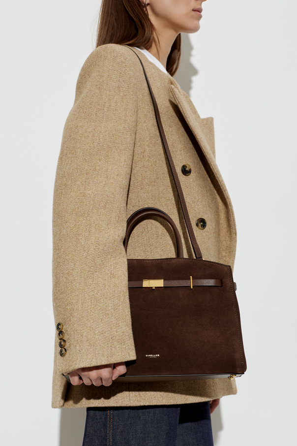 DeMellier Hudson Midi Suede Bag