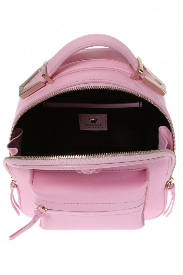 Pink Leather backpack Versace - Vitkac TW