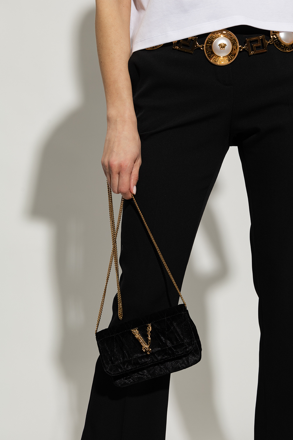 Versace ‘Virtus Mini’ shoulder bag