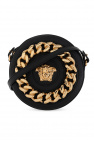 Repeat logo-print belt bag Nero
