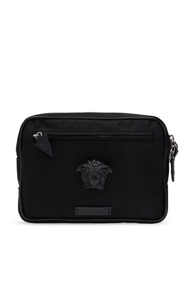 Versace Hourglass S BB-monogram Padded Leather Bag