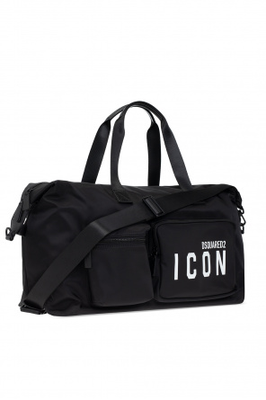 Dsquared2 ‘Be Icon’ duffel brown bag