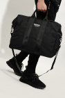Dsquared2 BLACK Duffel bag with logo