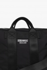 Dsquared2 BLACK Duffel bag with logo