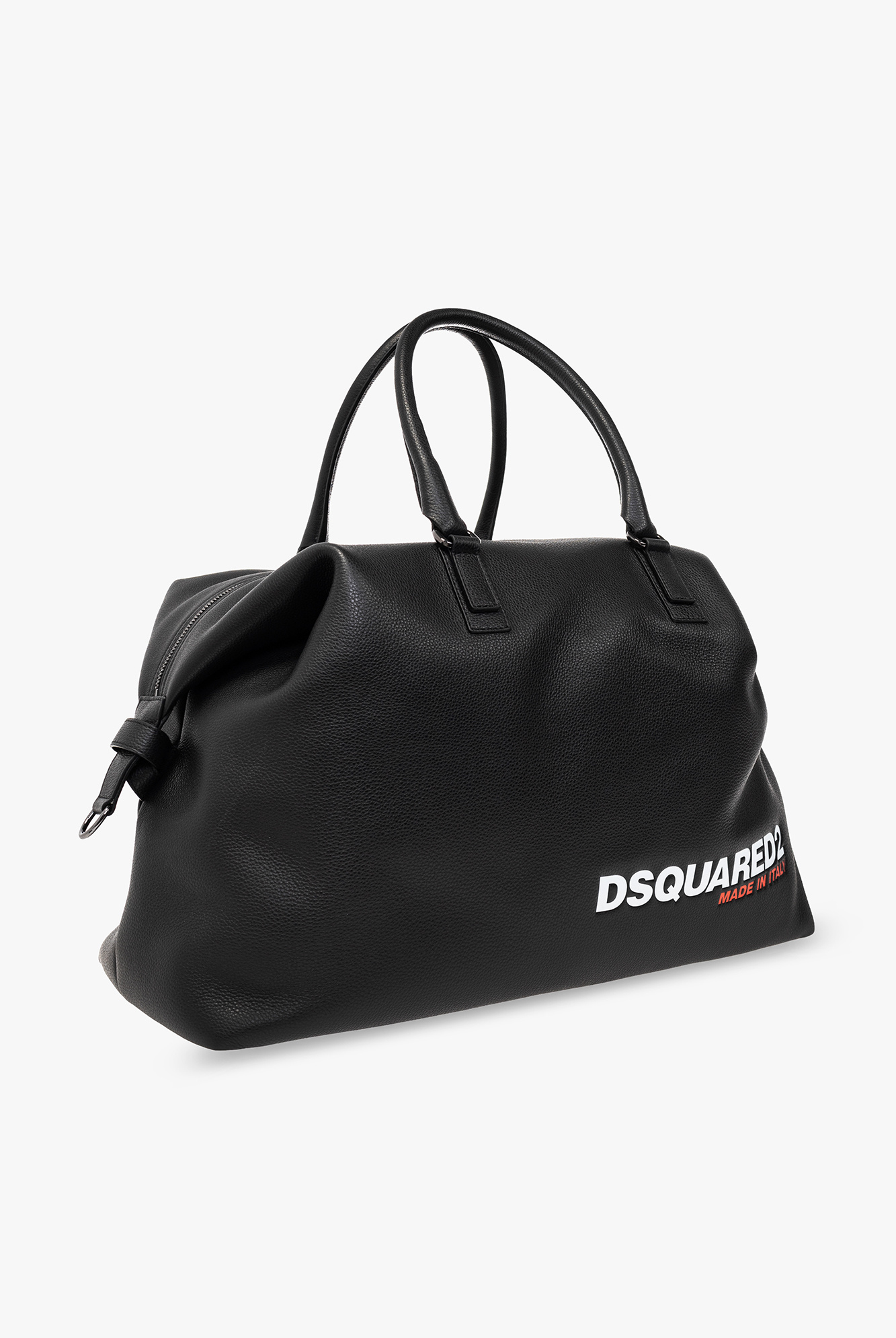 Dsquared2 Leather holdall SQR bag