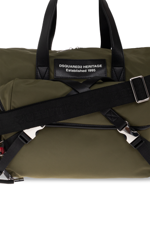 Dsquared2 Green Holdall Bag Dsquared2