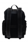 Versace BLACK Backpack with logo
