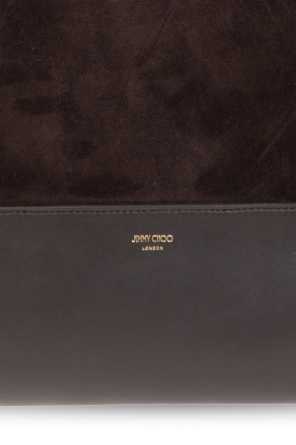 Jimmy Choo Suede shoulder bag ‘Diamond’