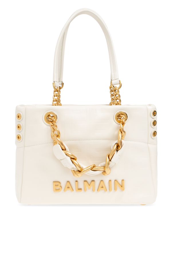 Balmain Torba `1945 Small` typu `shopper`