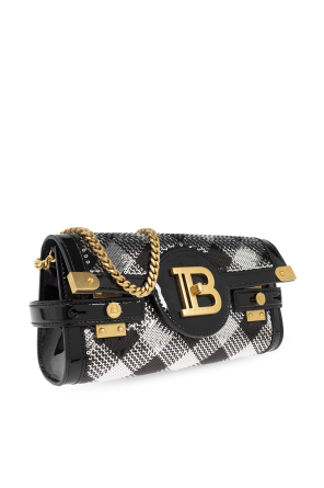 Balmain Sequin shoulder bag B-Buzz 23