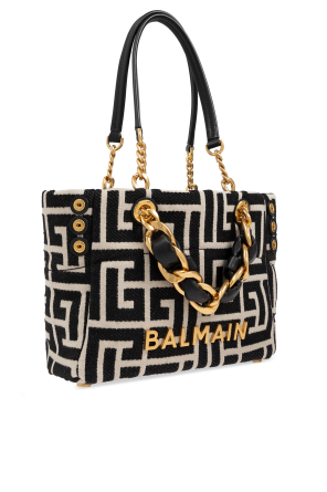 Balmain Torba `1945 Small` typu `shopper`