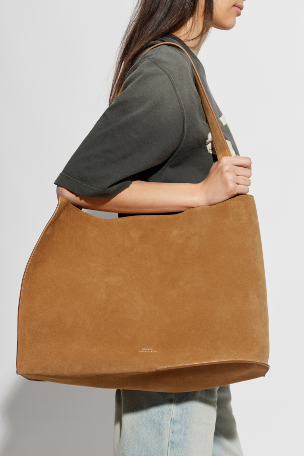 Studio Nicholson Suede 'Doublet' shopper bag