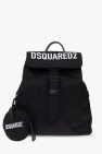 Dsquared2 Kids BLACK Backpack with logo