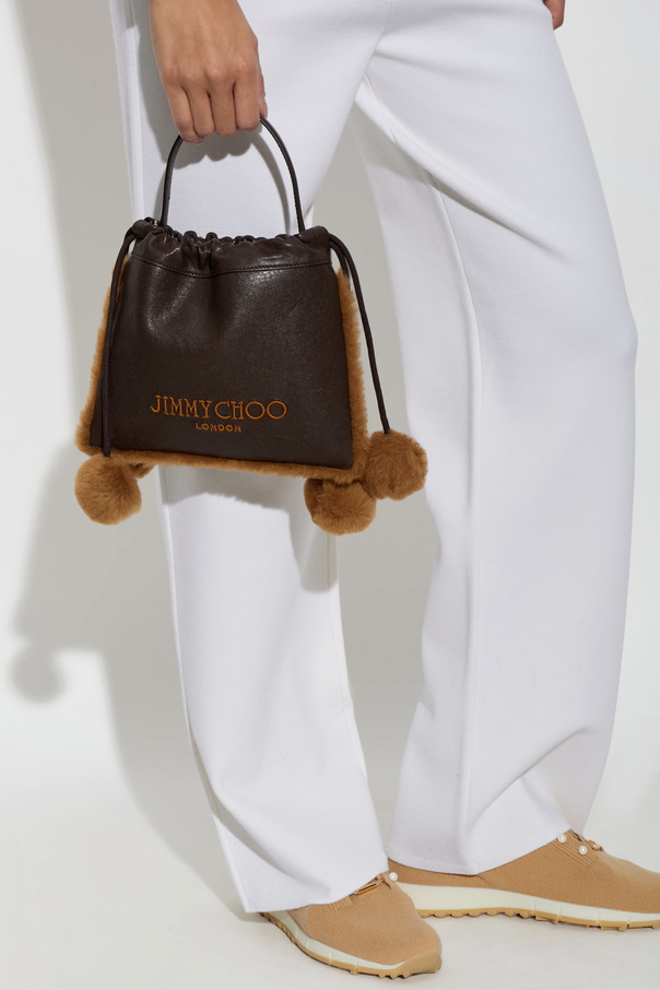 Jimmy Choo Leather Bag with Logo
