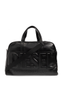 Diesel BLACK ‘DSL 3D DUFFLE’ duffel bag