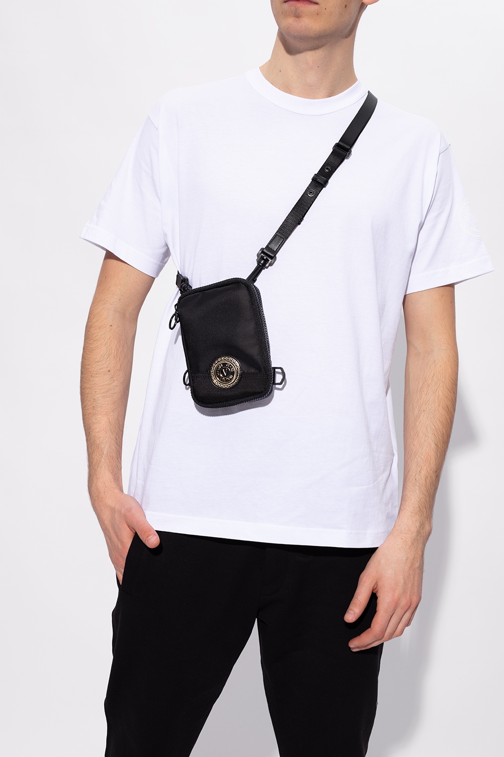 versace neck pouch